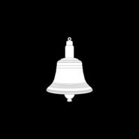 Silhouette of the Hand Ringing Bell, Flat Style, can use for Pictogram, Apps, Website, Logo, Art Illustration, of Graphic Design Element. Flat and Memorable. vector