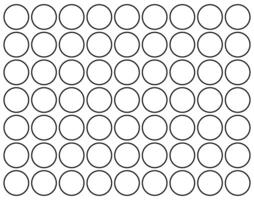 Simple Circle Shape Motif Pattern, can use for decoration, ornate, wallpaper, carpet, wrapping, bad cover, fabric, textile, tile or graphic design element. Memorable. vector