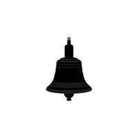 Silhouette of the Hand Ringing Bell, Flat Style, can use for Pictogram, Apps, Website, Logo, Art Illustration, of Graphic Design Element. Memorable. vector