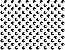 Motif Pattern Created by Deformation of the Circle Shape. Modern and Contemporary Style. Can use for Decoration, Background, Tile, Wallpaper, Wrapping, Fabric, Textile, Carpet, etc. Memorable. vector