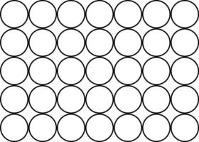 Simple Circle Shape Motif Pattern, can use for decoration, ornate, wallpaper, carpet, wrapping, bad cover, fabric, textile, tile or graphic design element. Flat and Editable. vector