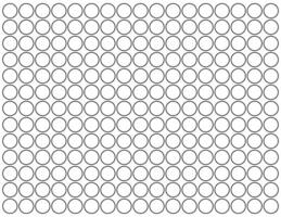 Simple Circle Shape Motif Pattern, can use for decoration, ornate, wallpaper, carpet, wrapping, bad cover, fabric, textile, tile or graphic design element. Simple and Memorable. vector