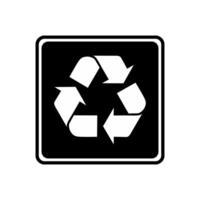 3R Sign, Reduce, Reuse, Recycle Icon Symbol, can use for Pictogram, Apps, Website, Environmental Poster Theme, Logo Gram, Label, Mark or Graphic Design Element. Simple vector