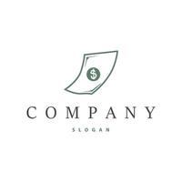 silhouette of money logo financial symbol design with simple concept temple icon design vector