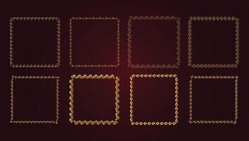 Ornament Picture Frame Border Effect pattern Frame vector