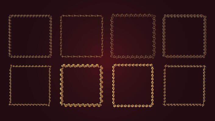 Ornament Picture Frame Border Effect pattern Frame
