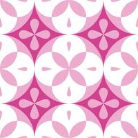 A pink and white geometric pattern vector