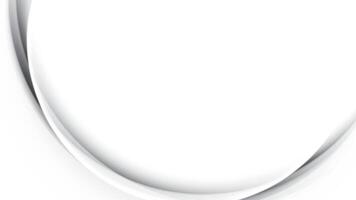 Abstract white and gray color, modern design stripes background with curve lines illust vector