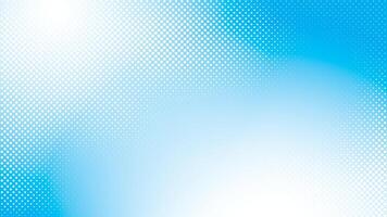 Colorful abstract background with white and blue color, halftone effect, dot pattern illustration vector
