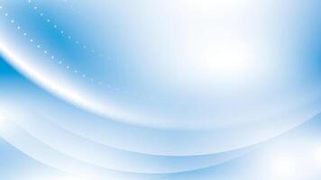 Abstract geometric white and blue color, modern design stripes background with curve lines illust vector