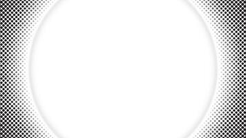 Abstract white and gray gradient background with halttone effect illust vector