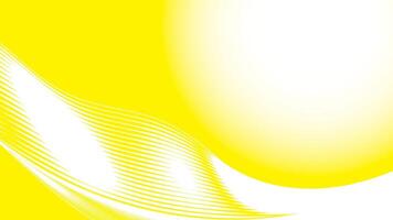 Abstract yellow and white color, modern design stripes background with curve lines illustration. vector