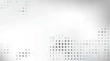 Abstract white and gray color background with halftone effect, dot pattern illustration. vector
