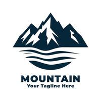 Logo Simple Mountain Design vector