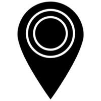 Water Resource Map Marker Icon vector