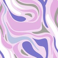 Purple colorful curves seamless pattern, a purple and gray abstract background with waves vector