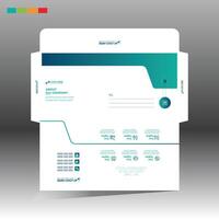 envelope for invitation and any use vector
