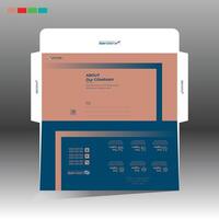 art work of Envelope for corporate and any use vector