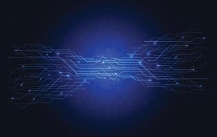 Abstract background with technology circuit vector
