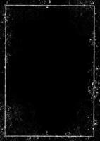 Abstract background with a black and white grunge frame vector