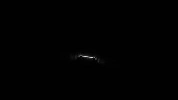 White Strobe Mirrors Reverse Corridor Background VJ Loop in 4K video