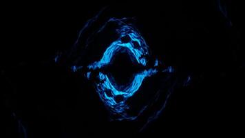 Blue Slow Cave Background VJ Loop in 4K video