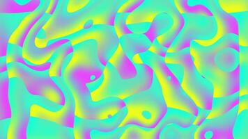 A colorful abstract background with many different shapes video