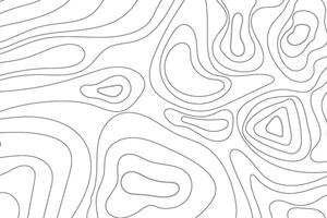 Topographic map lines retro geometric abstract relief tot view template. Land or water texture, grid contour. Topo with elevation, geography scheme and the terrain path. vector