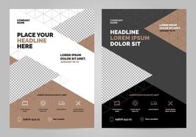 Brochure Layout template, cover design background, annual reports. Can be adapt to Annual Report, Poster, Flyer, Banner. Layout template. vector
