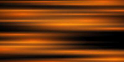 Abstract background with orange laser lines. Neon light. Special effect of horizontal speed lines. vector