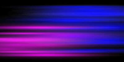 Abstract background with pink and ultramarine laser lines. Neon light. Special effect of horizontal speed lines. vector