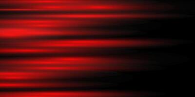 Abstract background with red laser lines. Neon light. Special effect of horizontal speed lines. vector