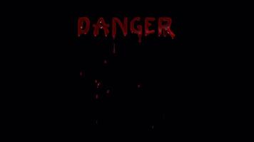 Red Alert Loop Animation - Hazard Warning Background video