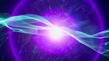 Close-Up Visual Symphony of High-Speed Data in Motion video