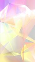 Dynamic Flowing geometric triangles background creative video