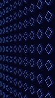 Retro Pattern Geometric Neon Background With Square Shape video