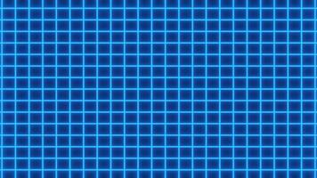 Neon Grid Animation Background with Blue Glow for Dynamic Backdrops video