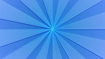 Looped Sunburst graphic background. Rotate of Rays diverging from a central point. Abstract graphic design horizontal banner for backdrop or creative work. video