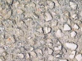 A close up of a stone surface with many different types of rocks video