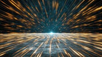 stunning visualization of quantum vacuum fluctuations with dynamic light effects photo