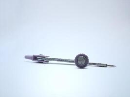 precision compass circle making tool made of metal photo