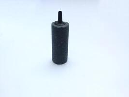 Cylinder shaped air stones for aquariums are used to circulate oxygen photo
