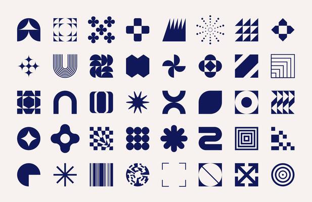 MINIMALIST GEOMETRIC ICONS