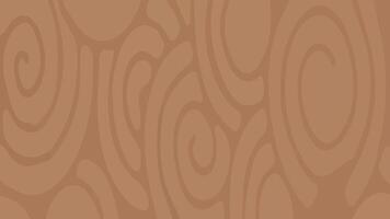 Abstract brown background with overlapping circular patterns vector