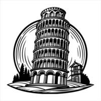 Leaning Tower Of Pisa vector