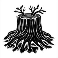 Tree Stump Clipart tree stump vector