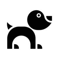 Simple, Abstract Dog Silhouette for Design, Dog icon, Dog logo, Dog silhouette. vector