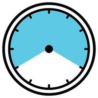 Working Hours Indicator Icon vector