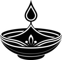 A black and white image of a bowl with a drop vector