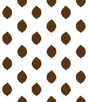 Seamless pattern of hand drawn doodle sketch coconut isolated on white background vector